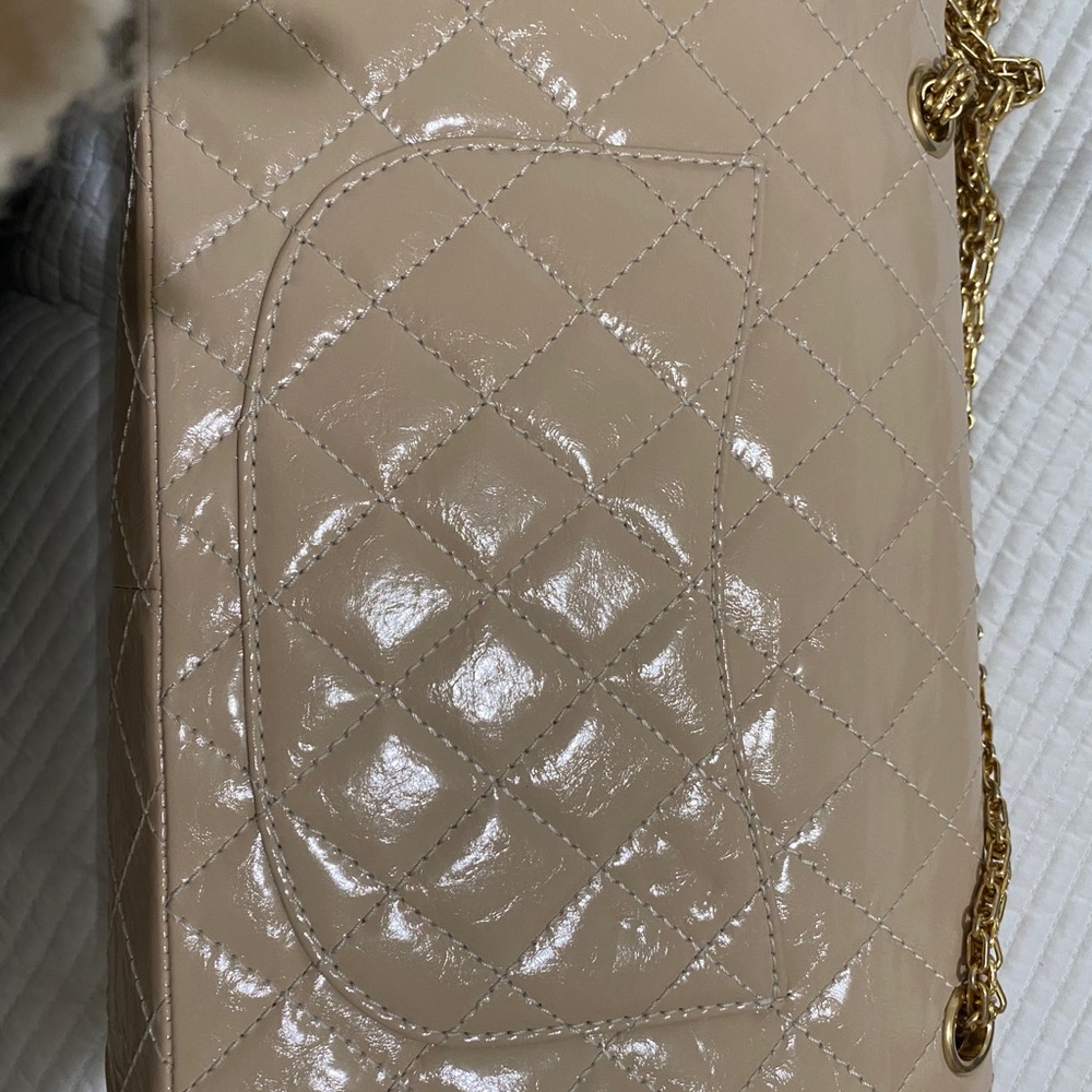 Chanel reissue 2.55 bag 226 double flap GHW - Picture 10 of 13